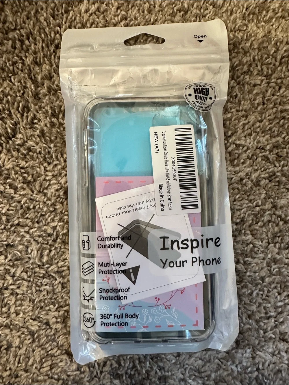 iPhone 11 Pro Max Case + Protective Case